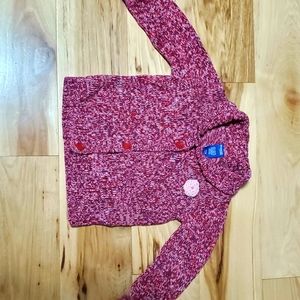 Girls Button Knitted Sweater 24Mo